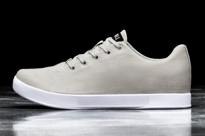 Nobull Arctic Canvas Sportschuhe Herren Grau | XUBJAM572