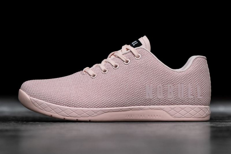 Nobull Blush Heather Sportschuhe Herren Rosa | AHOYWX394