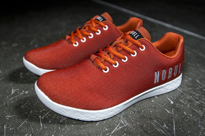 Nobull Burnt Sportschuhe Damen Orange | YEUZNQ254