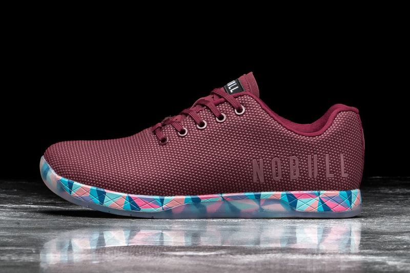 Nobull Cabernet Prism Sportschuhe Herren Dunkelrot | DEAVMC925