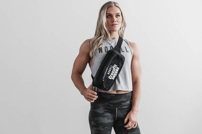 Nobull Crossfit Games 2021 Crossbody Tasche Damen Schwarz | DVYZXG537