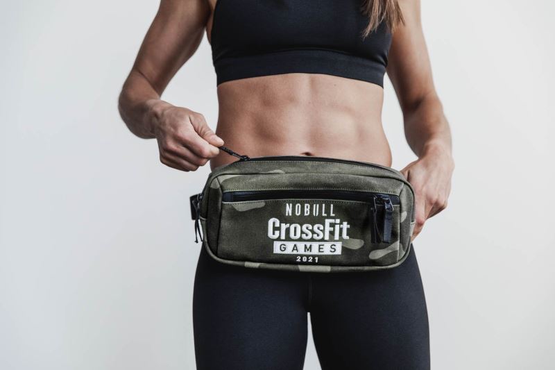 Nobull Crossfit Games 2021 Crossbody Tasche Damen Camouflage | ZAKCHI245