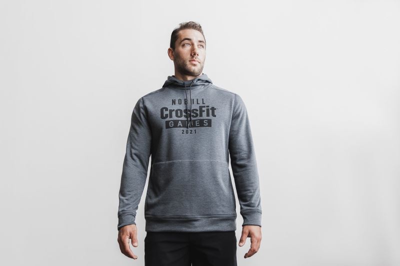 Nobull Crossfit Games 2021 Hoodie Herren Tiefesgrau | ITLNOX208