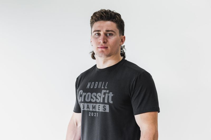 Nobull Crossfit Games 2021 T-shirts Herren Schwarz | FSRDJA089