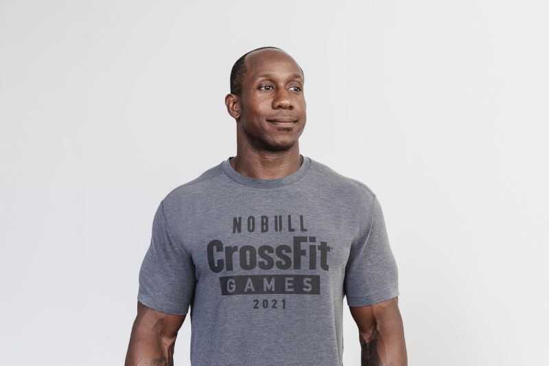 Nobull Crossfit Games 2021 T-shirts Herren Tiefesgrau | GTYIZS906