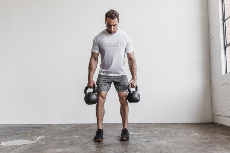 Nobull Crossfit T-shirts Herren Weiß | MXAOBV709