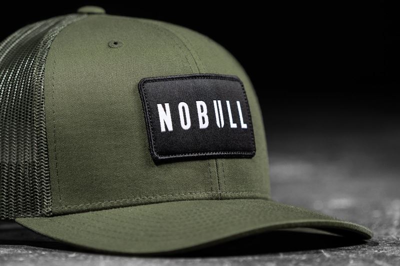 Nobull Curved-Brim Trucker Hüte Damen Olivgrün | BUWSYA217