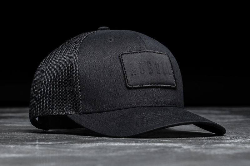 Nobull Curved-Brim Trucker Hüte Damen Schwarz | UXJVIF965