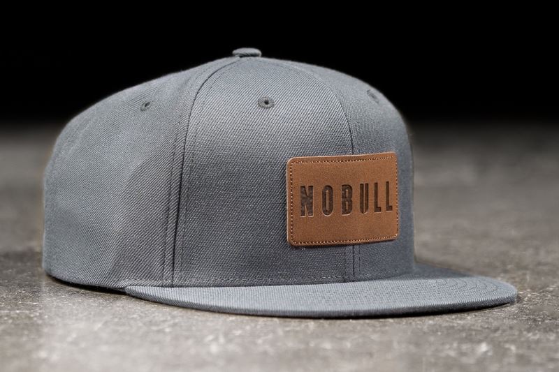 Nobull Flache-Brim Snapback Hüte Damen Grau | TCBQUL963