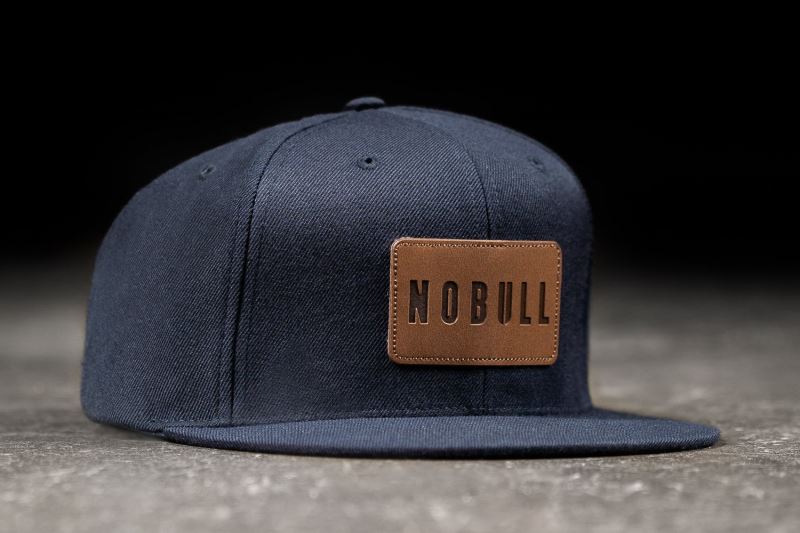 Nobull Flache-Brim Snapback Hüte Damen Navy | VTJSLN406