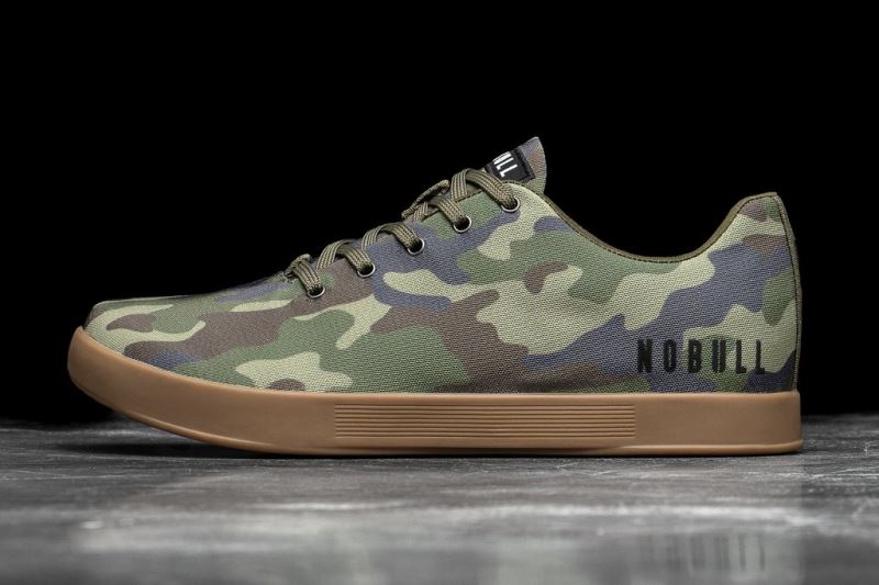 Nobull Forest Canvas Sportschuhe Damen Camouflage | UPDYCO236