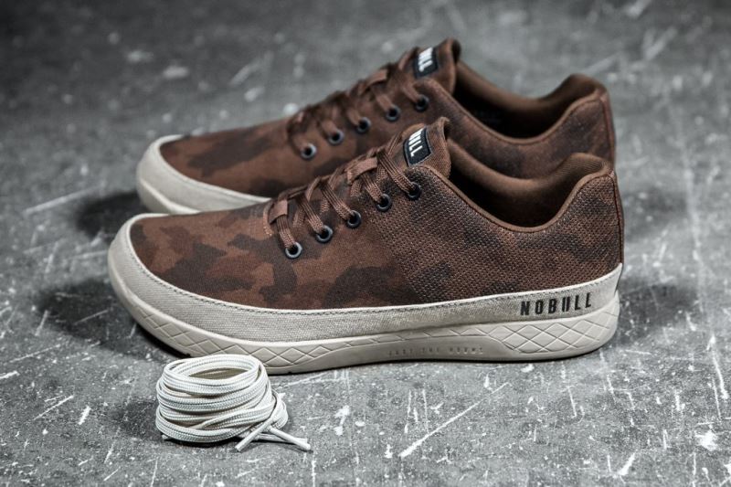 Nobull Grizzly Canvas Sportschuhe Herren Camouflage | LRWZBX248