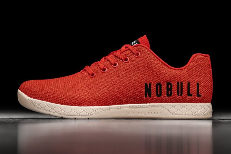 Nobull Heather Sportschuhe Damen Rot | VUQCWA208