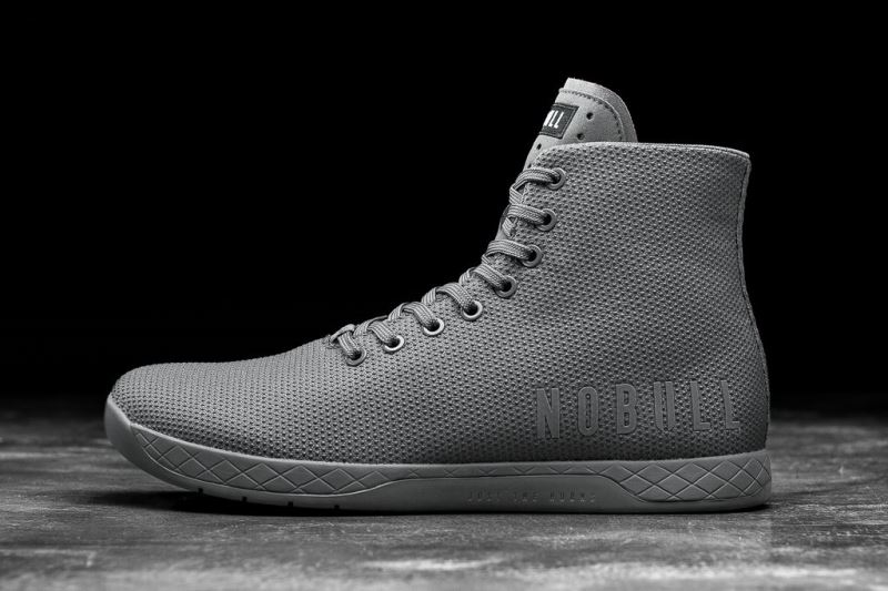 Nobull High-Top Sportschuhe Damen Dunkelgrau | OPEWBQ623