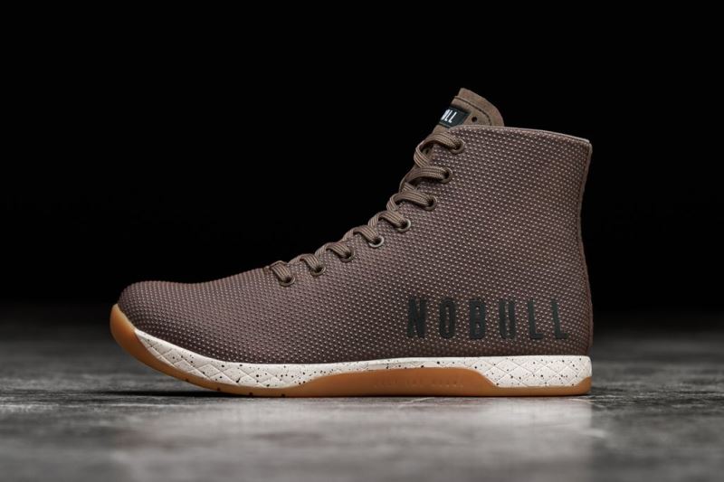 Nobull High-Top Sportschuhe Herren Braun | TMDLJQ023