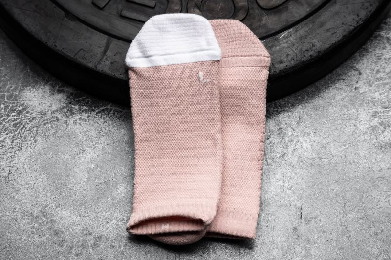 Nobull Low Socken Damen Rosa Weiß | VDHZQC415