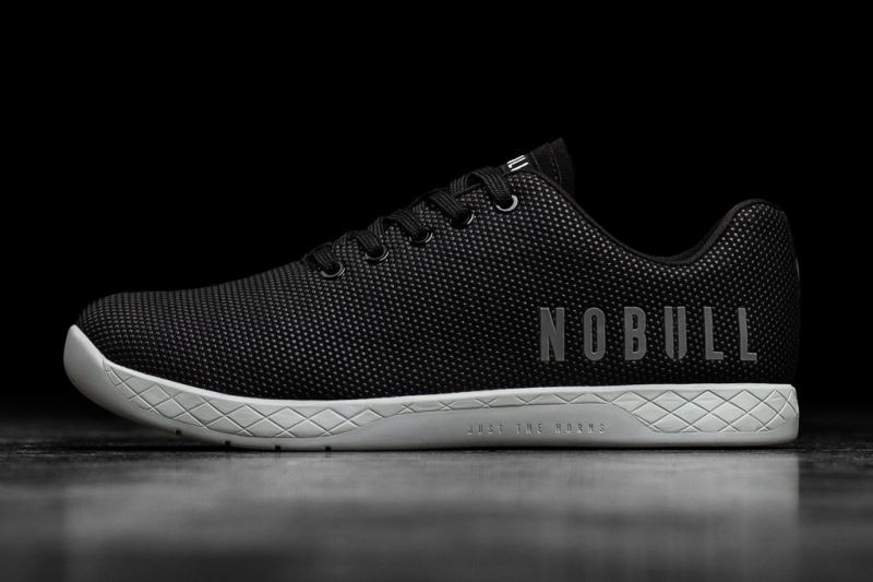 Nobull Low-Top Sportschuhe Damen Schwarz Grau | RVZCGK302