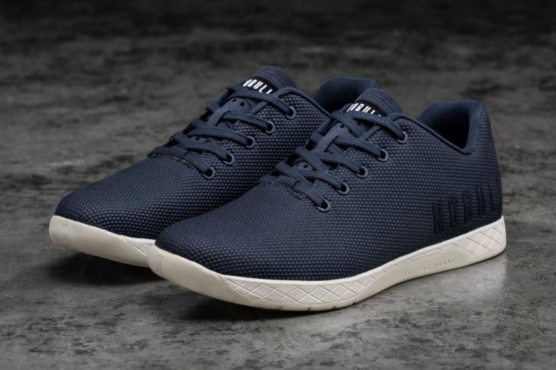 Nobull Low-Top Sportschuhe Herren Navy Weiß | YSEPGH526