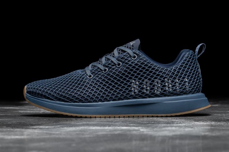 Nobull Mesh Laufschuhe Herren Navy | BCDITY739