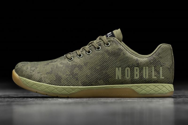 Nobull Moss Sportschuhe Damen Camouflage | VUWXLR903