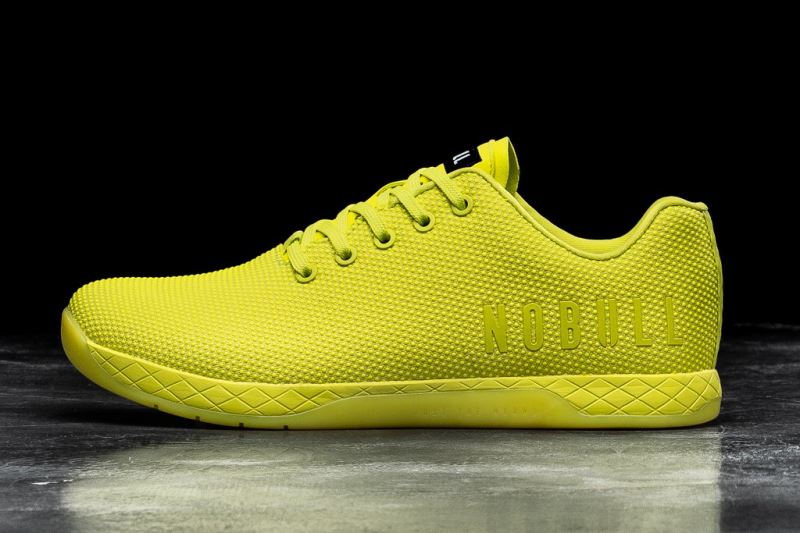 Nobull Neon Sportschuhe Damen Gelb | FSJMHX802