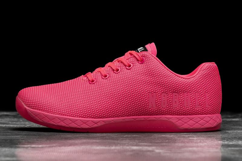 Nobull Neon Sportschuhe Damen Rosa | IGBATP068