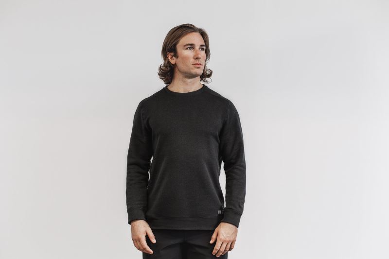 Nobull Performance Crew Sweatshirt Herren Tiefesgrau | PDGIMW850