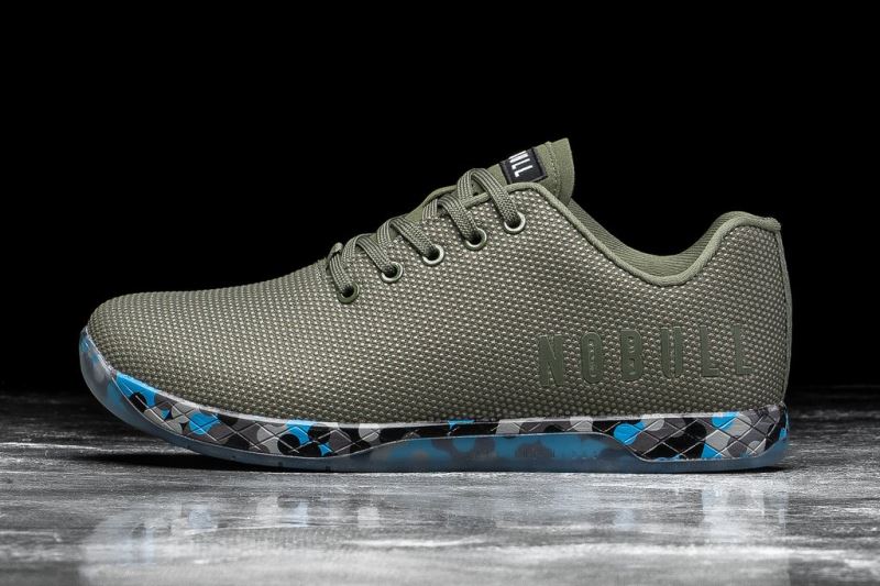 Nobull Radial Sportschuhe Herren Grün | QOISUX703