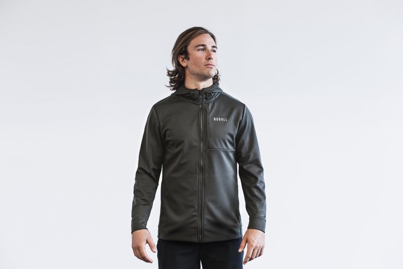 Nobull Softshell Jacke Herren Tiefesgrau | LPFYTM876