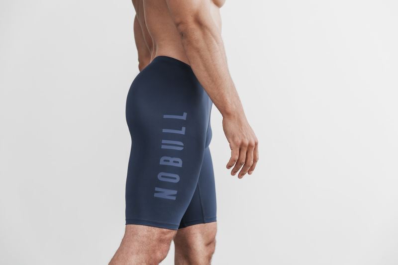 Nobull Swim Jammer Sweatshirt Herren Navy | NVJUGM501