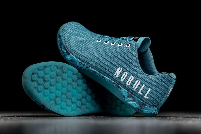 Nobull Water Heather Sportschuhe Damen Blau | ZGOUFM452