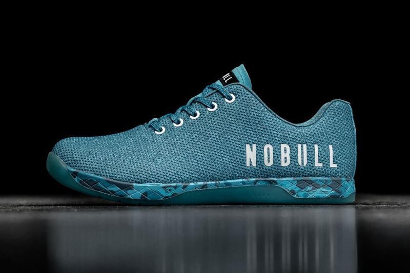 Nobull Water Heather Sportschuhe Herren Blau | JORMHI162